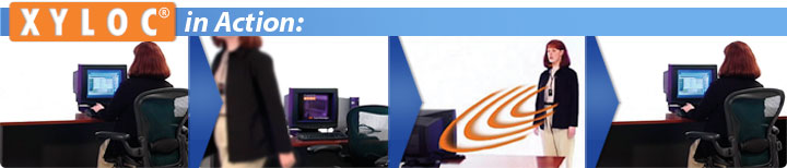 xyloc-in-action-hands-free-authentication-workstation-security XyLoc Walk-Up and Walk-Away Workstation Security